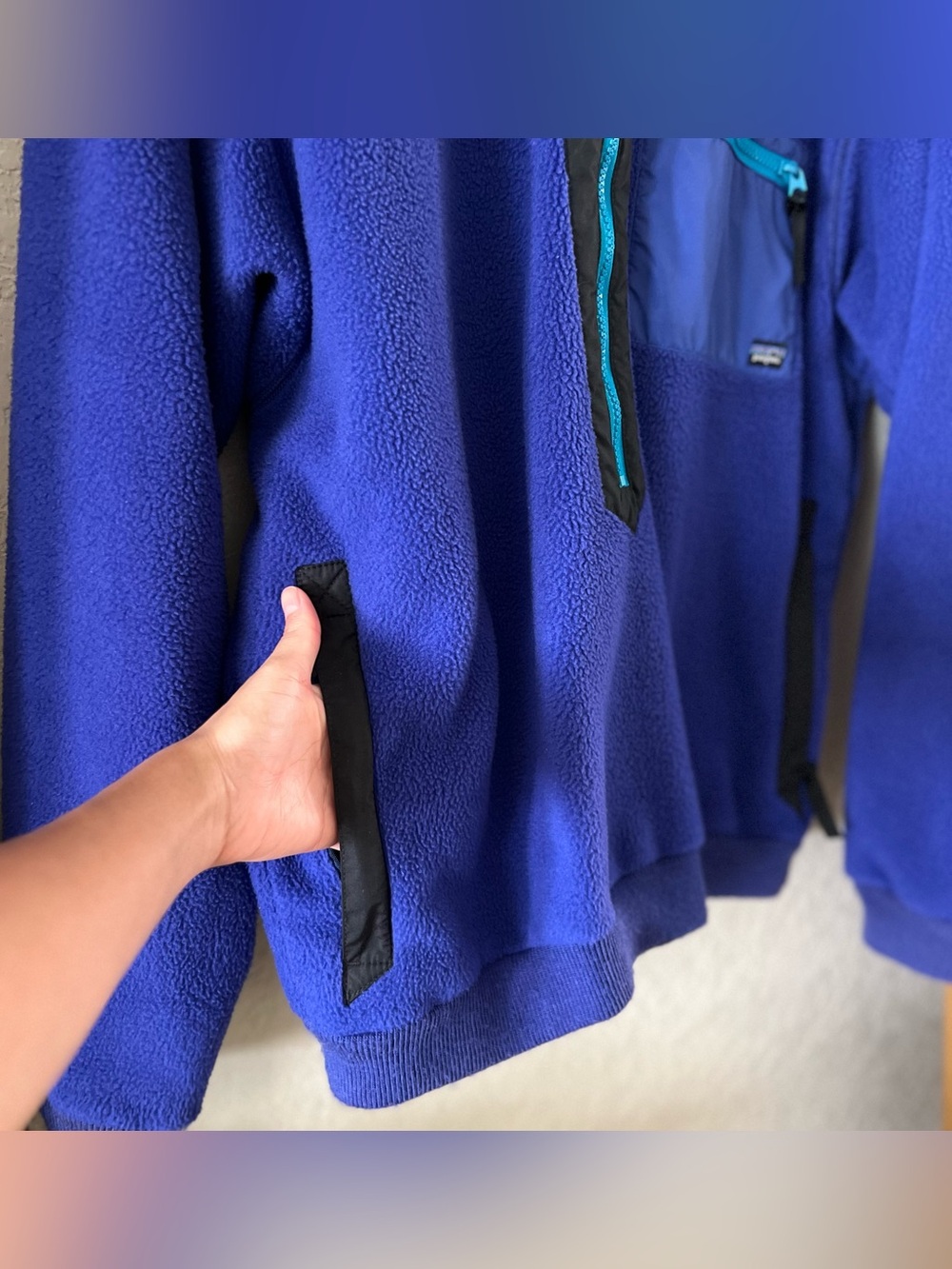 Patagonia Men’s Retro Half-Zip Pullover Size Large - Picture 7 of 14
